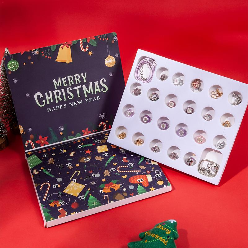 Jewelry Making Advent Calendar - Christmas Beads Advent Calendar Bracelet Making