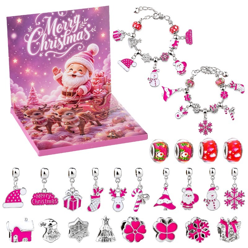 Jewelry Making Advent Calendar - 2026 Christmas Advent Calendar Gifts 24