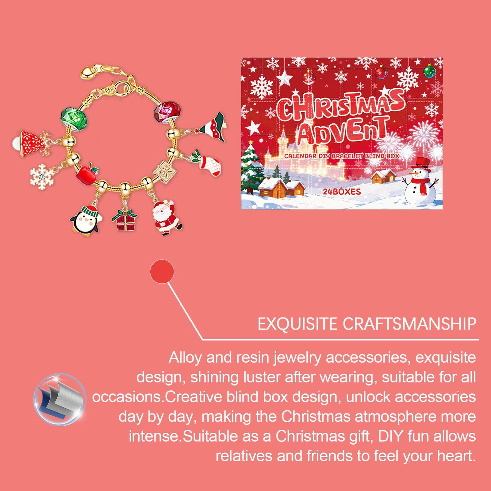 Jewelry Making Advent Calendar - Jewelry Calendar Advent 24-Days Jewelry Making