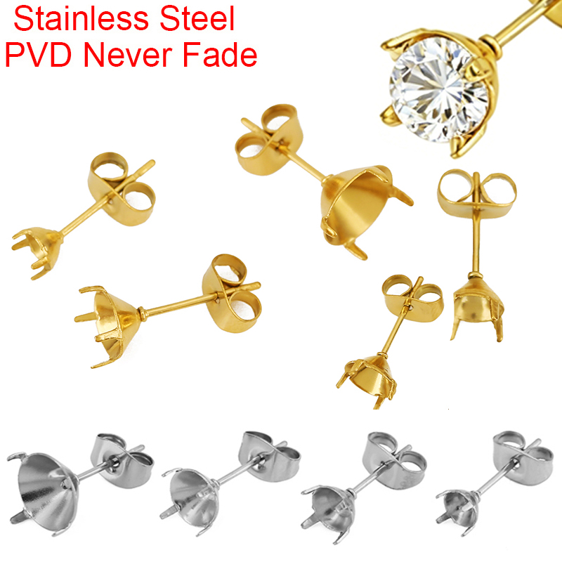 Jewelry Making With Stones - 20pcs PVD Never Fade Stainless Steel