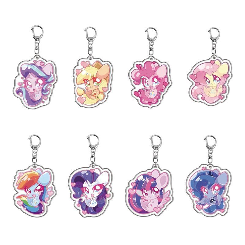 Jewelry Making Rings - My Little Pony Anime Acrylic Cartoon