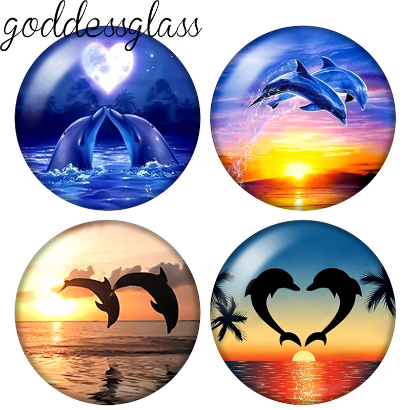 Jewelry Making For Couples - Love Style dolphins Couple Sea animal