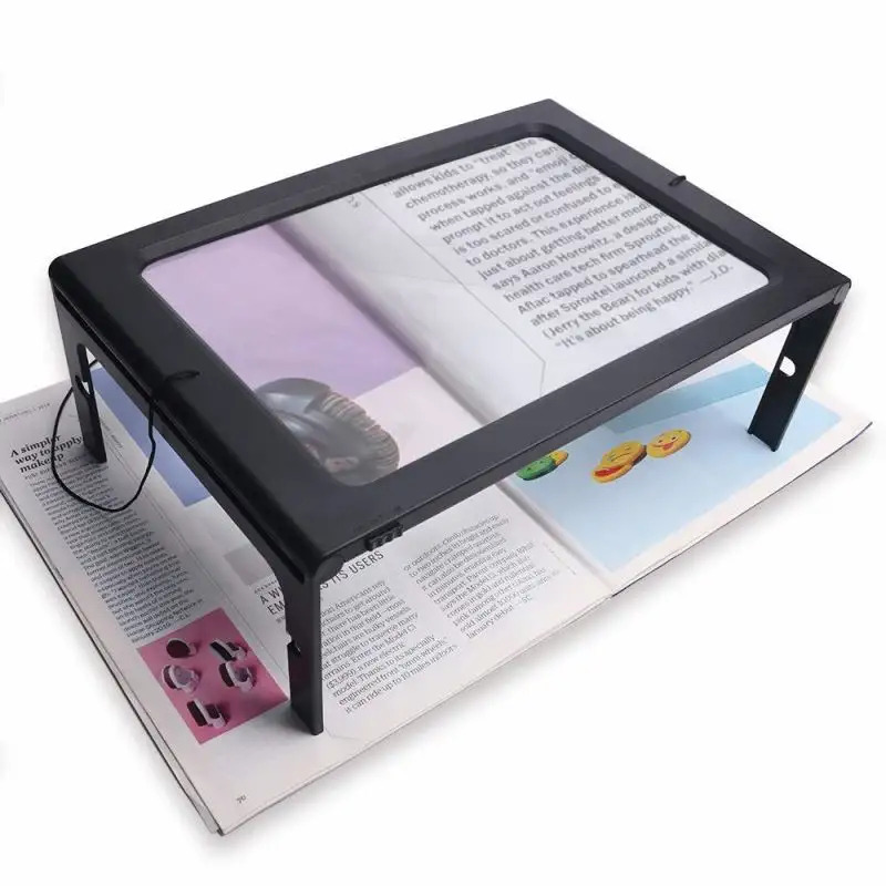 Jewelry Making For Seniors - 3X LED Magnifying Glass with Stand,