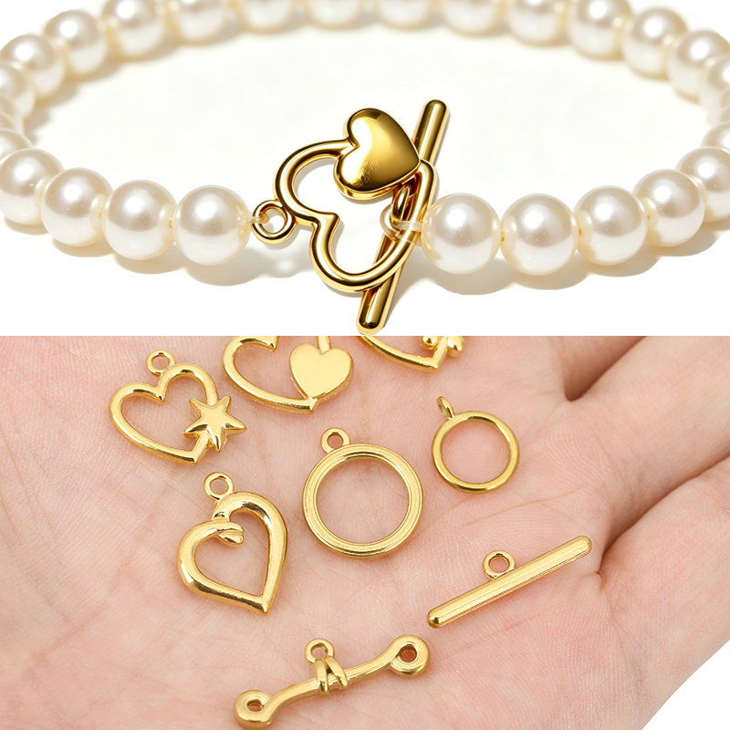 Jewelry Making Hardware - 5sets PVD Never Fade Stainless Steel