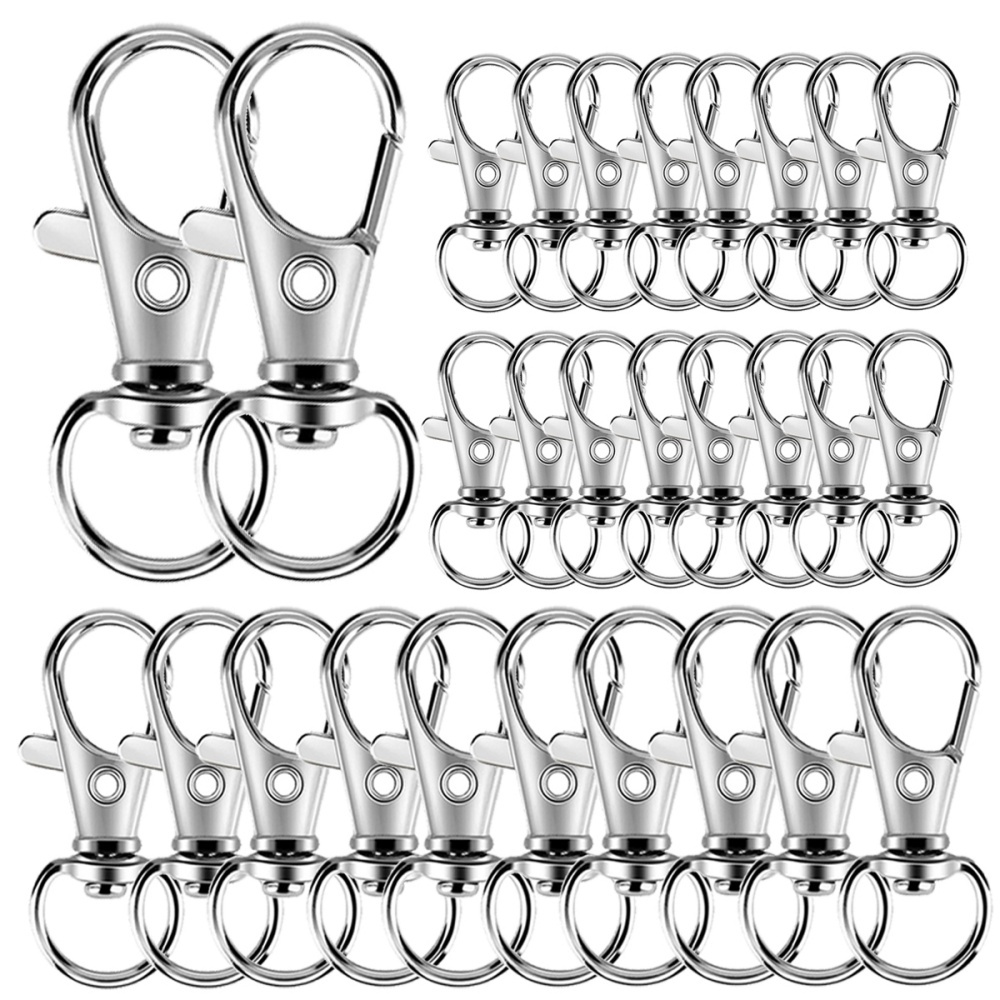 25-200Pcs Metal Swivel Snap Ho - огляд і ціна Jewelry Making Basics
