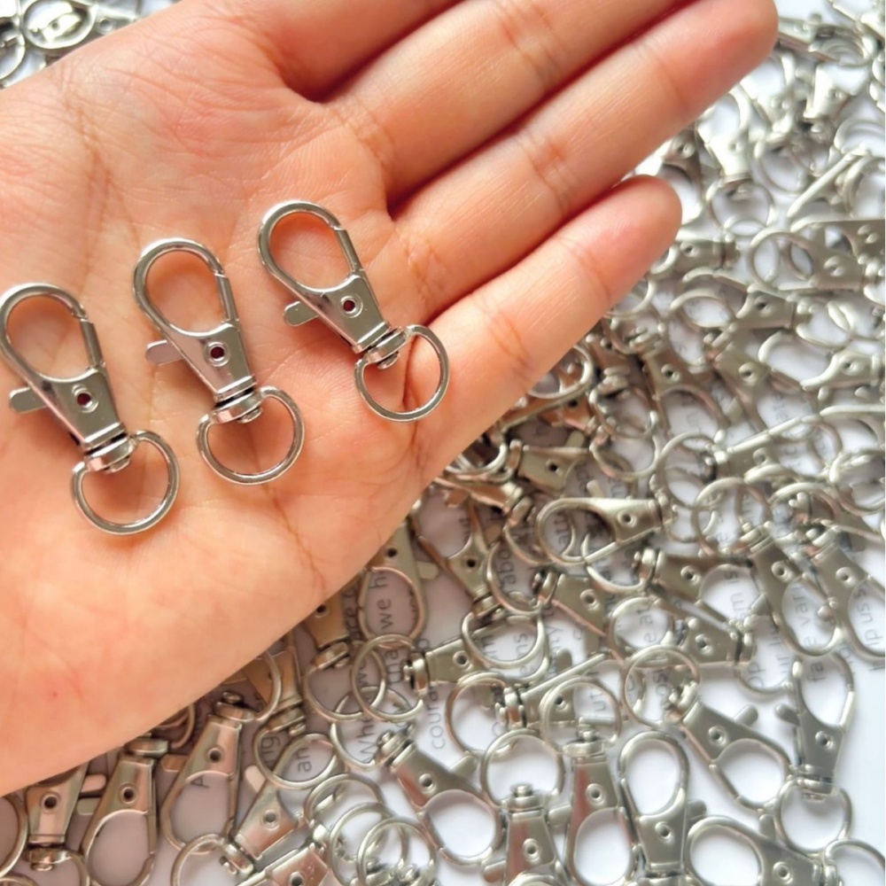 25-200Pcs Metal Swivel Snap Ho - огляд і ціна Jewelry Making Basics