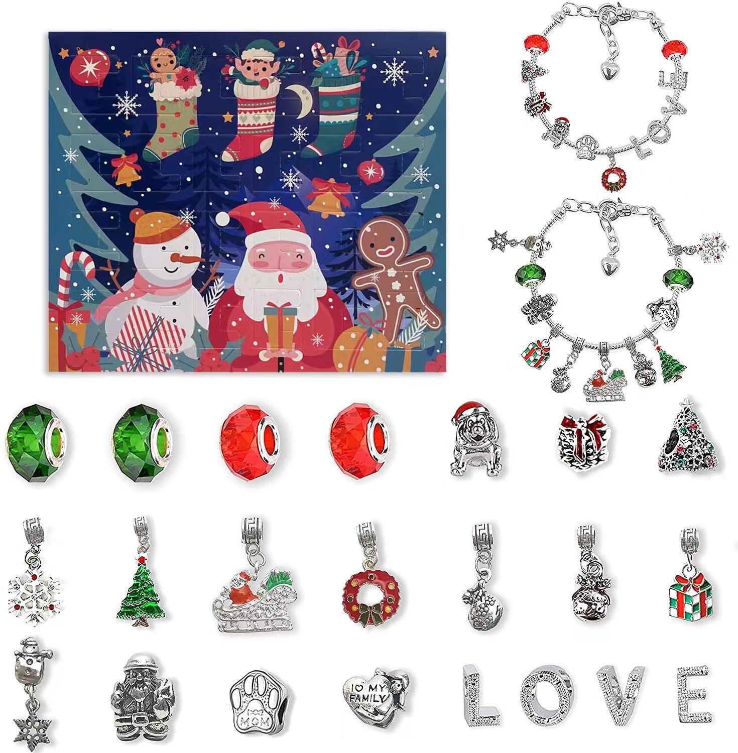 Hot Christmas Advent Calendar  - огляд і ціна Jewelry Making Advent Calendar