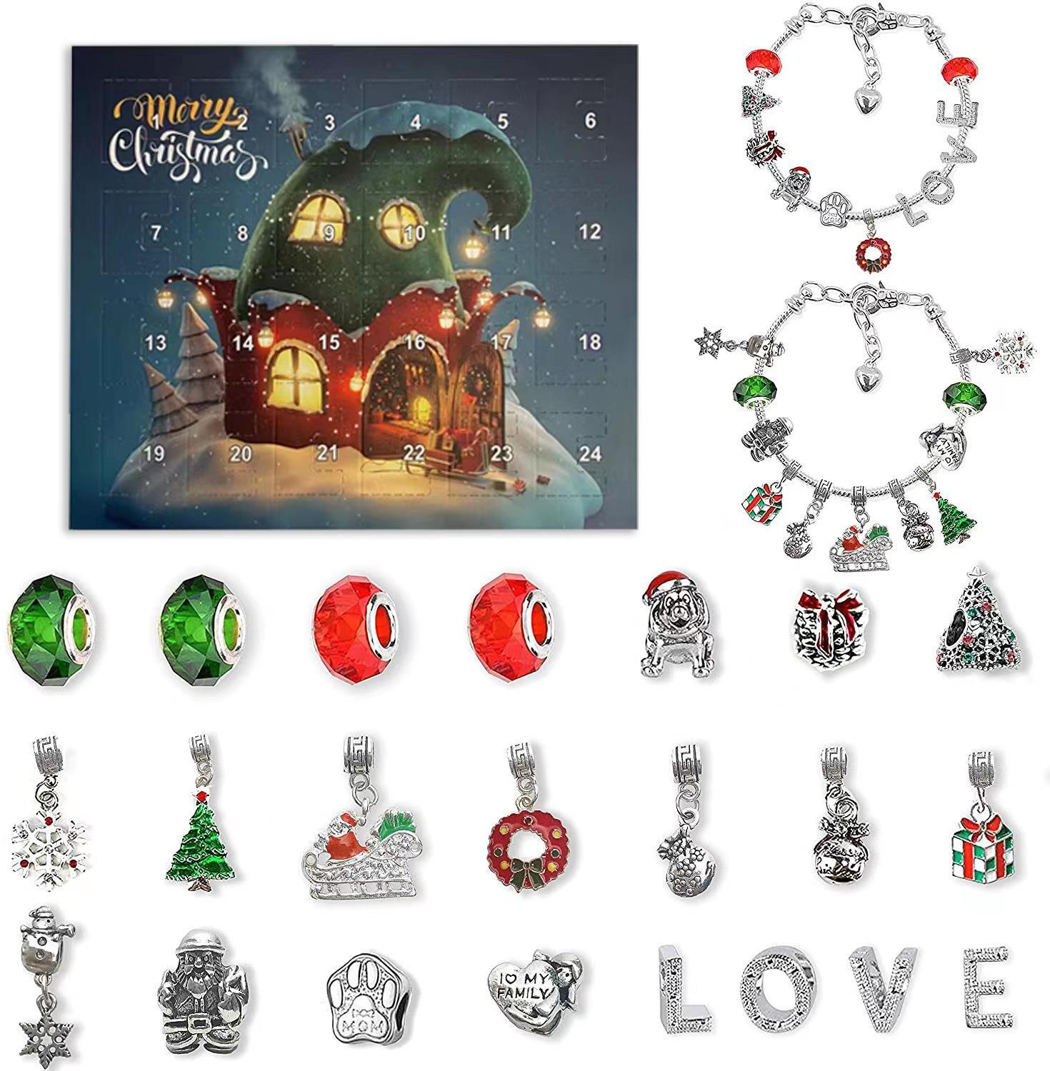 Hot Christmas Advent Calendar  - огляд і ціна Jewelry Making Advent Calendar
