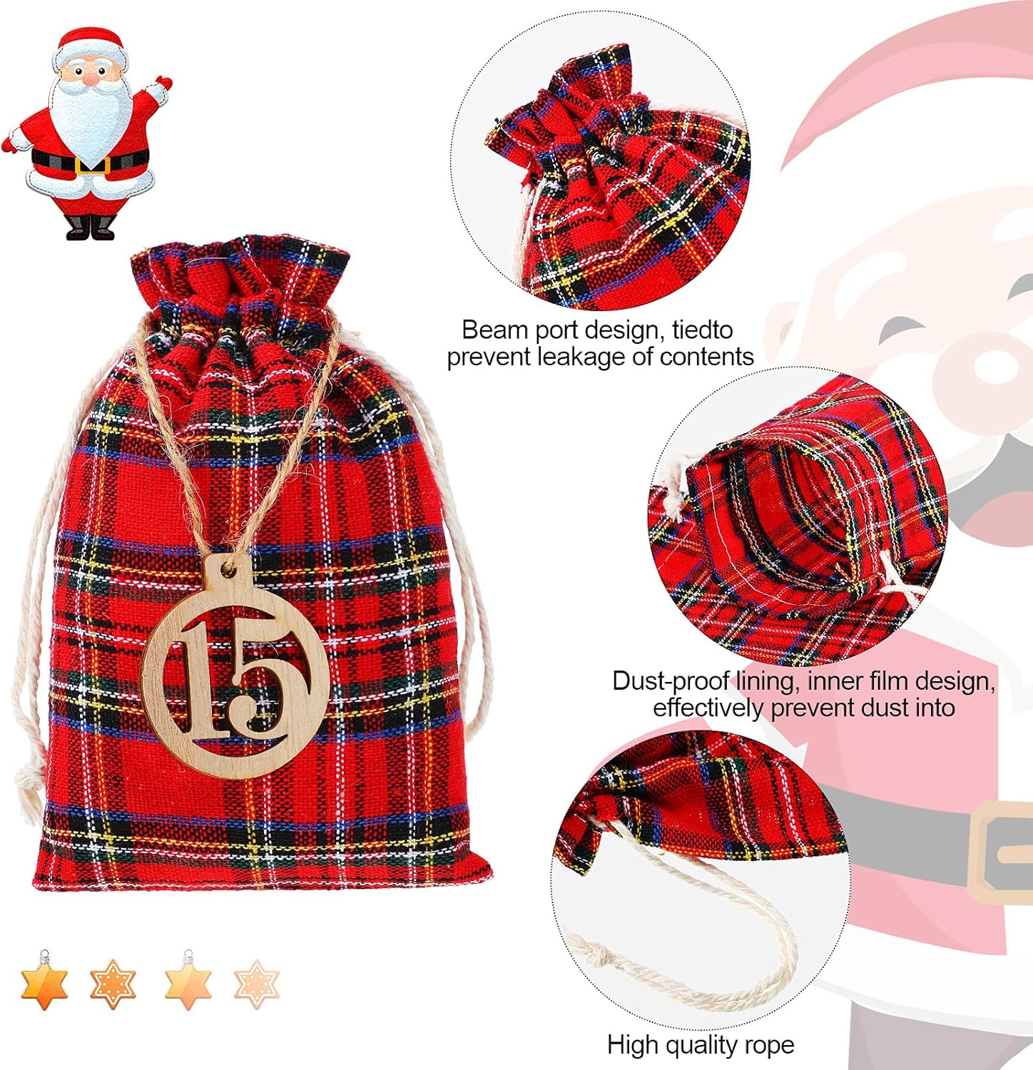 Christmas 24 Days Advent Calen - огляд і ціна Jewelry Making Advent Calendar