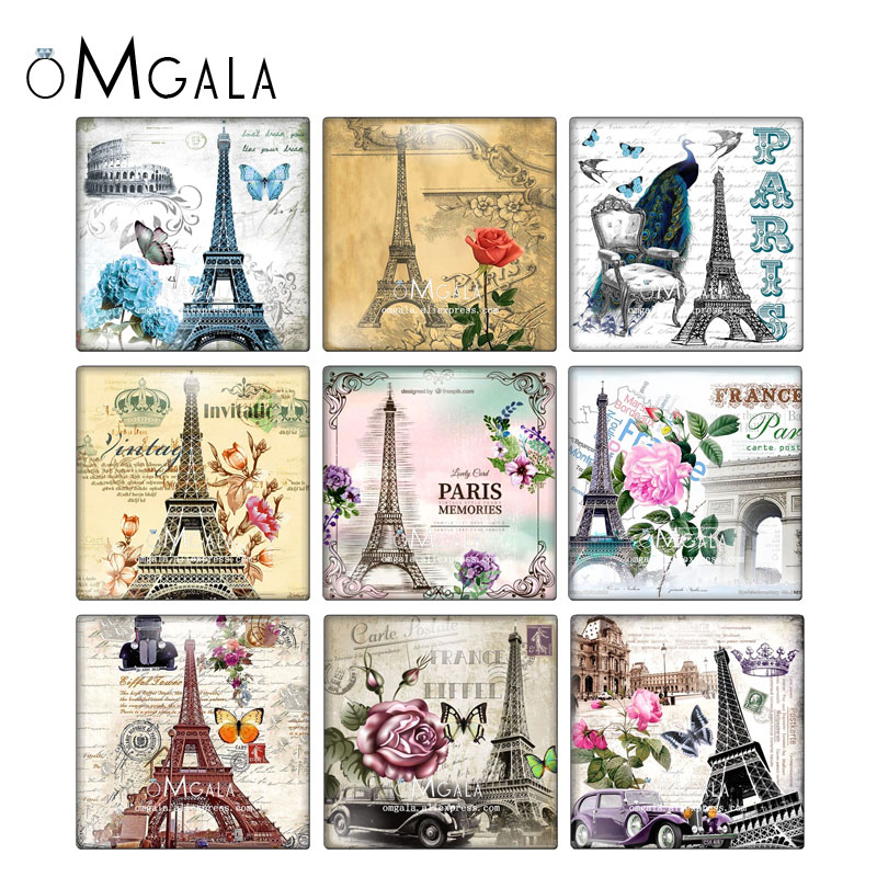 Vintage paris eiffel tower art - огляд і ціна Jewelry Making Paris