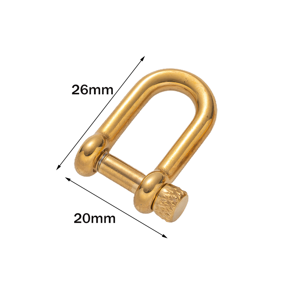 1pcs 304 Stainless Steel D-Rin - огляд і ціна Jewelry Making Basics