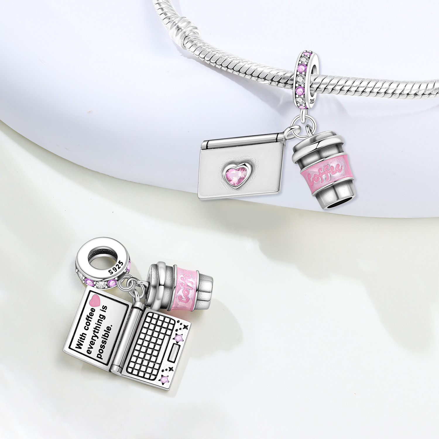 MISEFF S925 Sterling Silver C - огляд і ціна Jewelry Making Notes