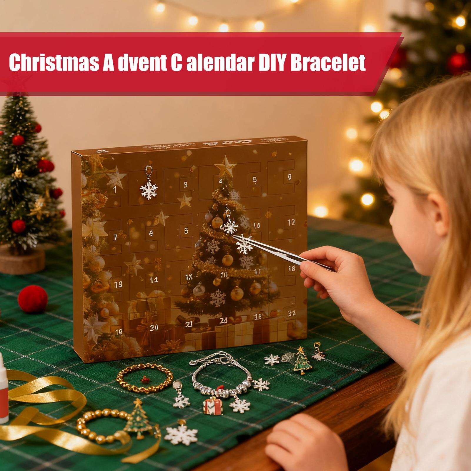 Christmas Calendar Advent Brac - огляд і ціна Jewelry Making Advent Calendar