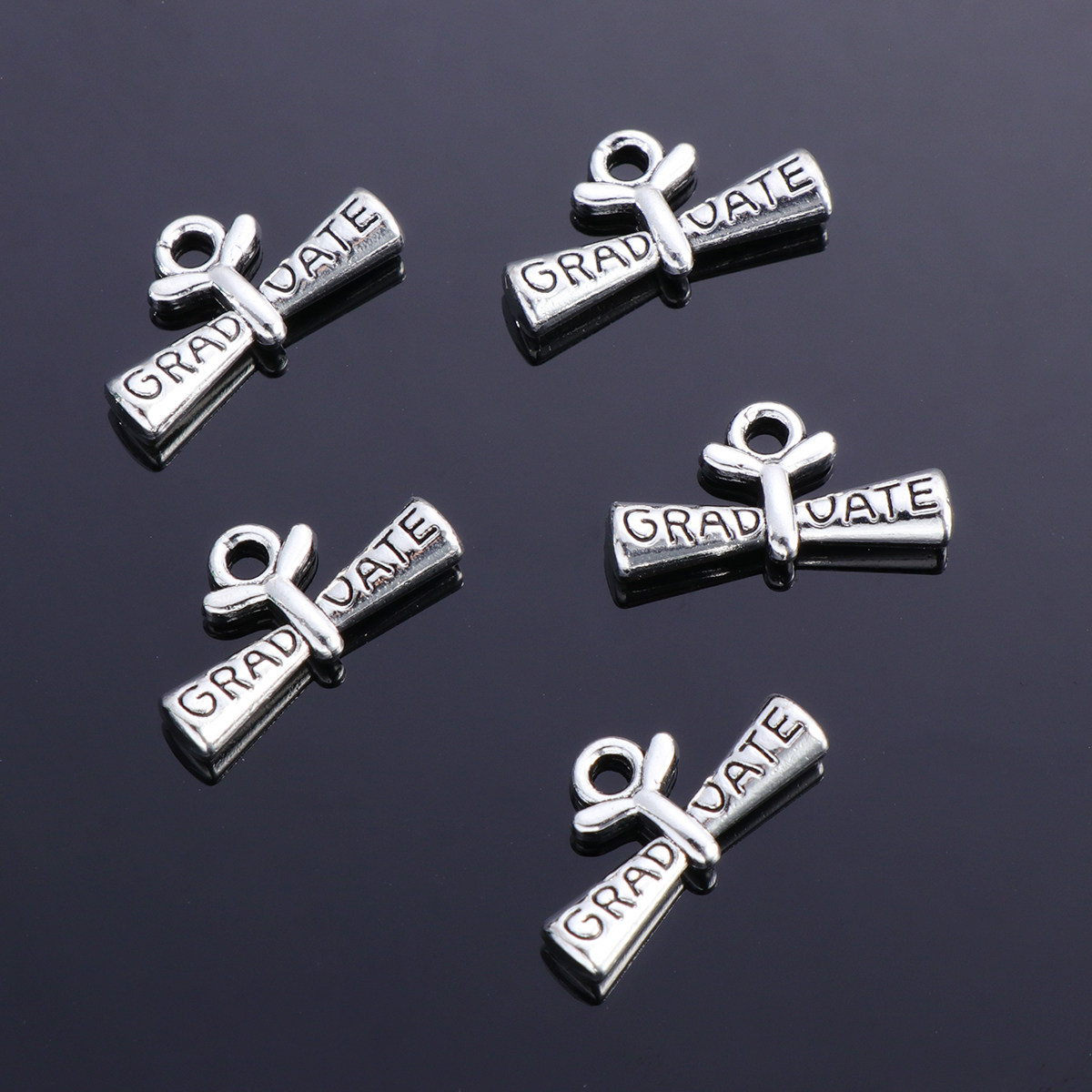 20Pcs Graduation Pendant Mini  - огляд і ціна Jewelry Making Diploma