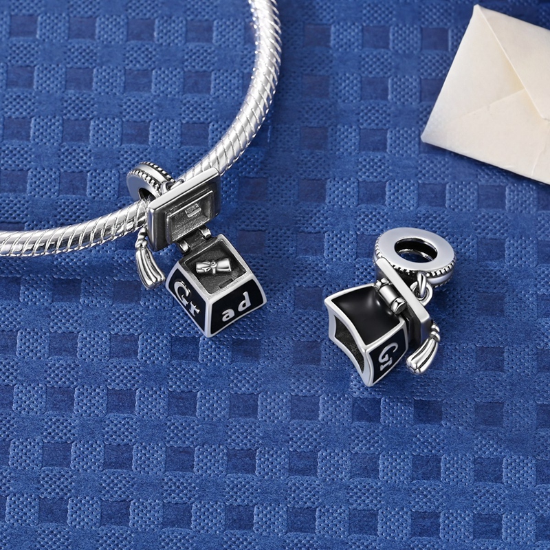 Grad Cap Charms 925 Sterling S - огляд і ціна Jewelry Making Diploma