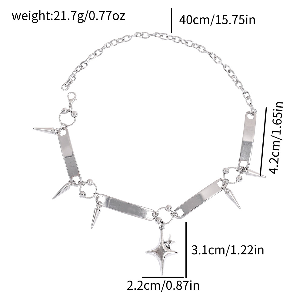 Punk Star Riveted Choker,Rock  - огляд і ціна Jewelry Making Rings
