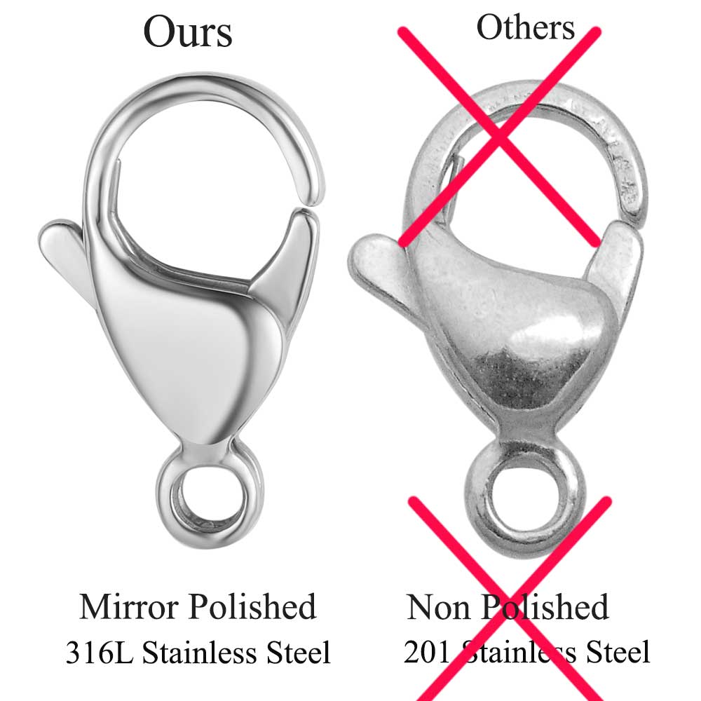 20/30/40 316L Stainless Steel  - огляд і ціна Jewelry Making Hardware