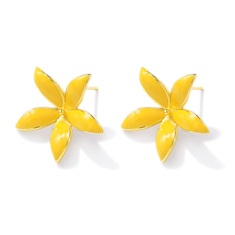 18K Gold Color Brass Flower St - огляд і ціна Jewelry Making Pins