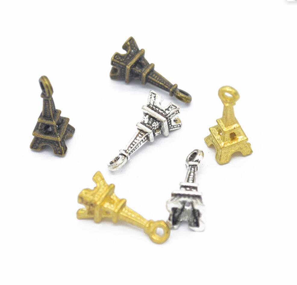120pcs Charms Eiffel Tower Par - огляд і ціна Jewelry Making Paris