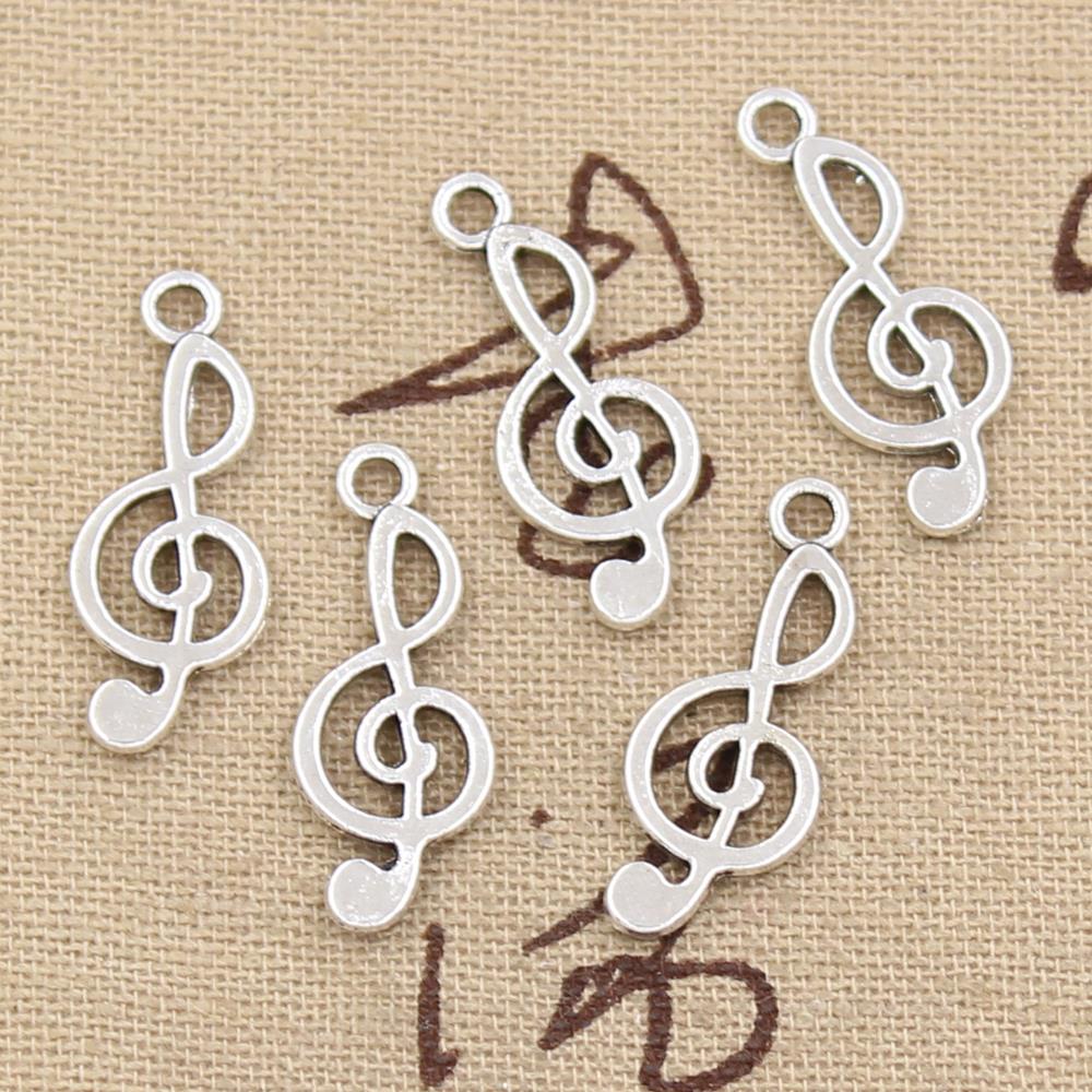 30pcs Charms Musical Note 26x1 - огляд і ціна Jewelry Making Notes
