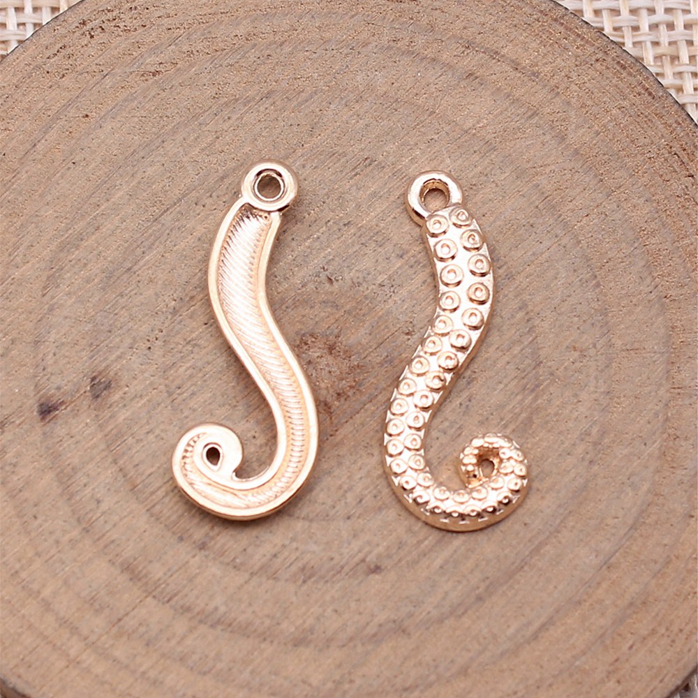 20pcs/lot Octopus Leg Charms F - огляд і ціна Jewelry Making For Couples