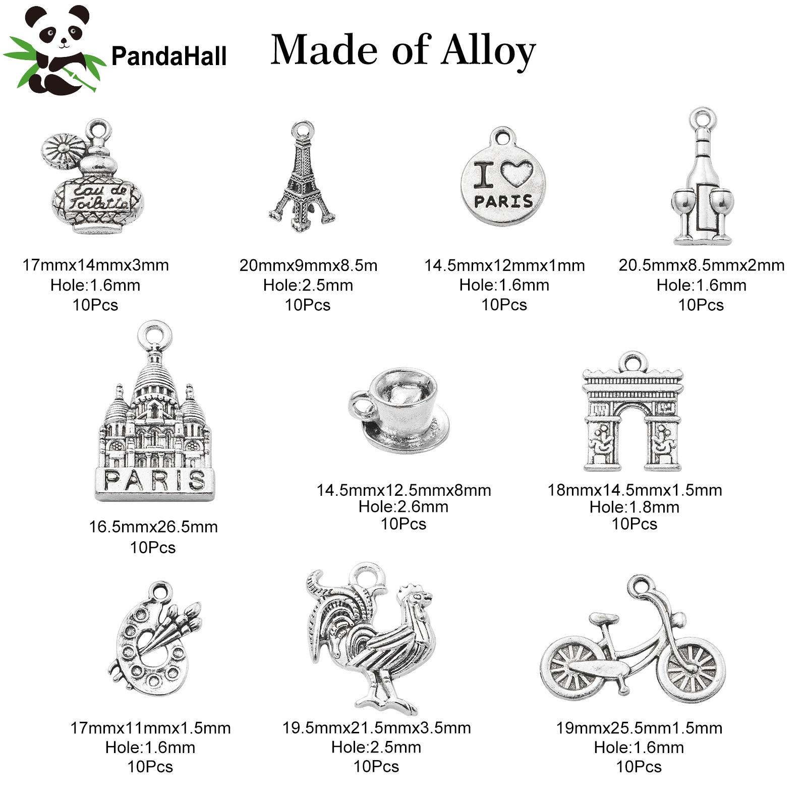 PandaHall 100Pcs 10 Styles Ant - огляд і ціна Jewelry Making Paris