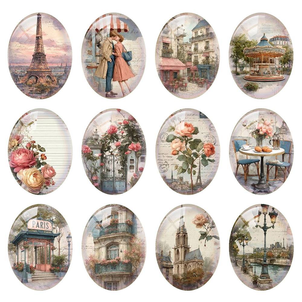 Random Mixed Round/Oval/Square - огляд і ціна Jewelry Making Paris