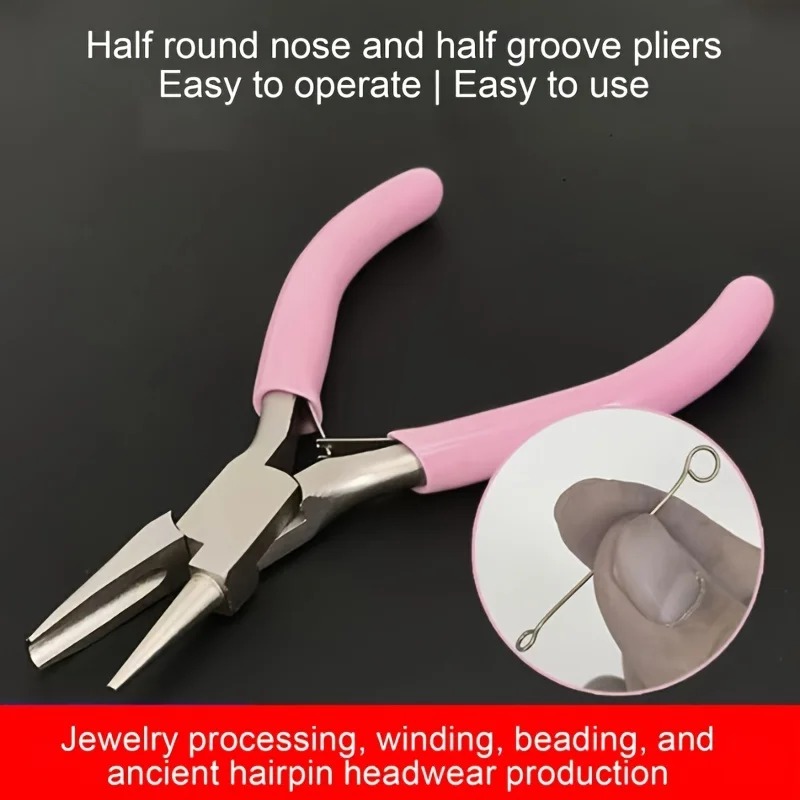 5-inch professional round conc - огляд і ціна Jewelry Making Pliers