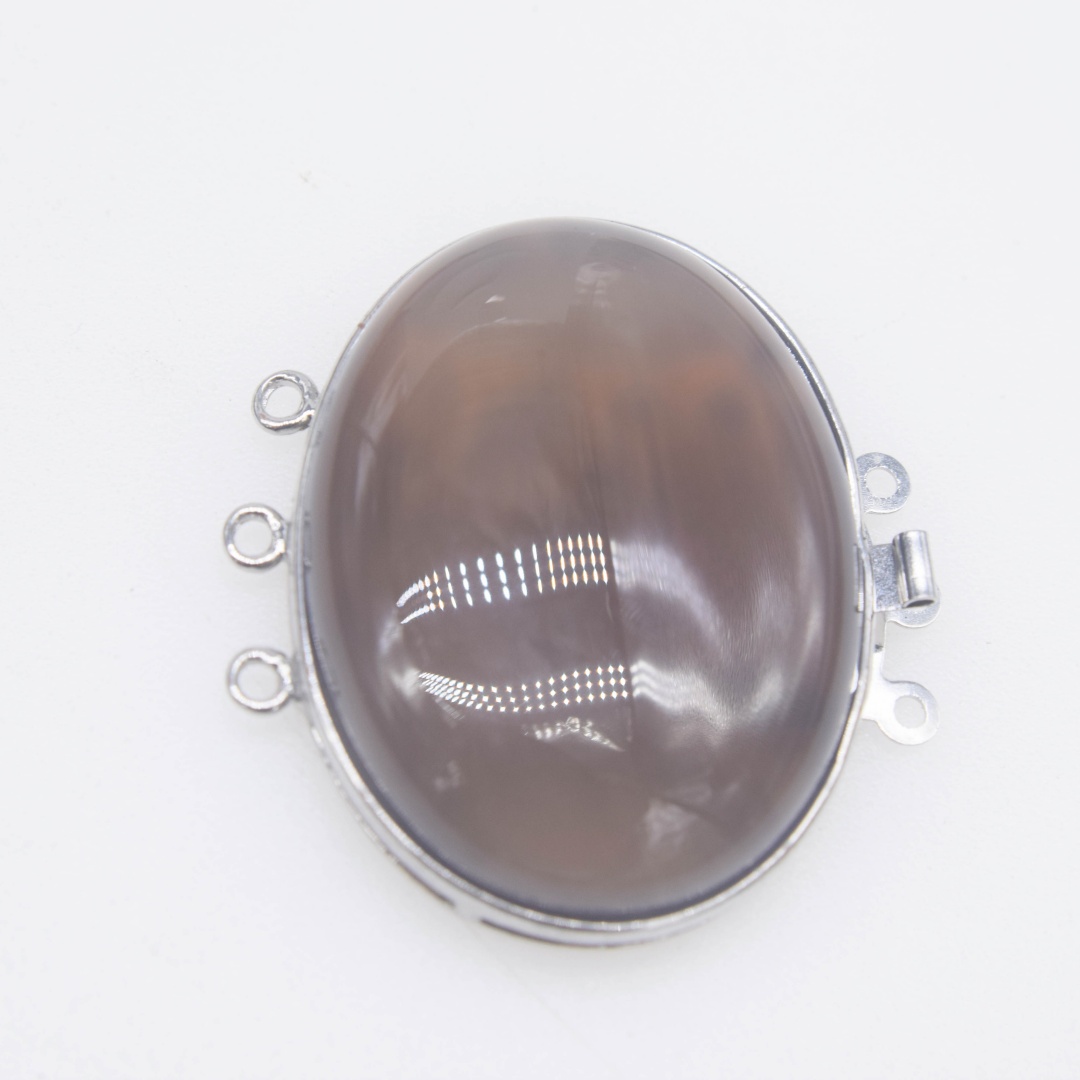 1Piece Multicolor Agate Flat O - огляд і ціна Jewelry Making With Stones