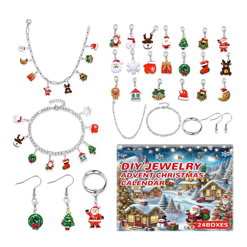 Christmas Jewelry Advent Calen - огляд і ціна Jewelry Making Advent Calendar