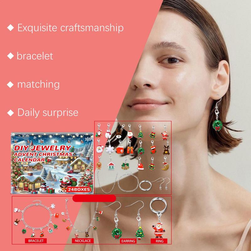 Christmas Jewelry Advent Calen - огляд і ціна Jewelry Making Advent Calendar