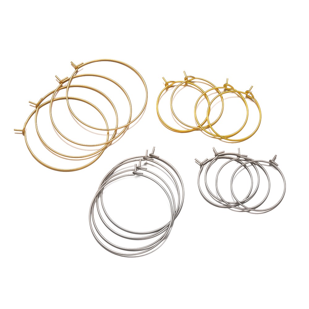 50Pcs 316 Stainless Steel 15 2 - огляд і ціна Jewelry Making Rings