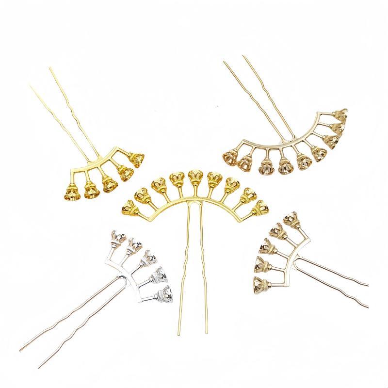 Alloy Arch Hair Pin Blanks wit - огляд і ціна Jewelry Making Pins