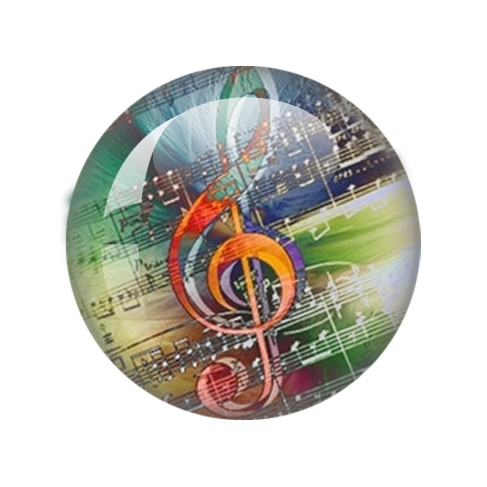 Music Notes Beauty 12pcs 10mm/ - огляд і ціна Jewelry Making Notes
