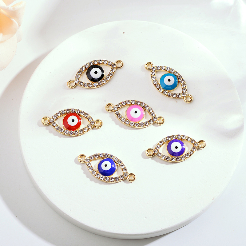 10Pcs 22*10MM Lucky Demon Eyes - огляд і ціна Jewelry Making For Couples