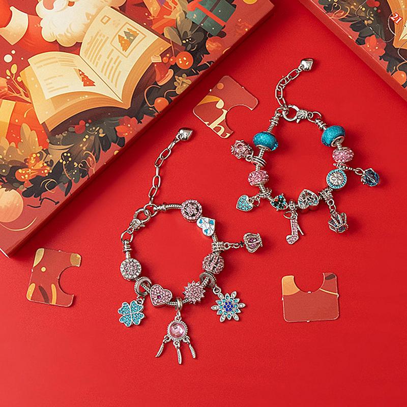 24 Days Christmas Jewelry Adve - огляд і ціна Jewelry Making Advent Calendar