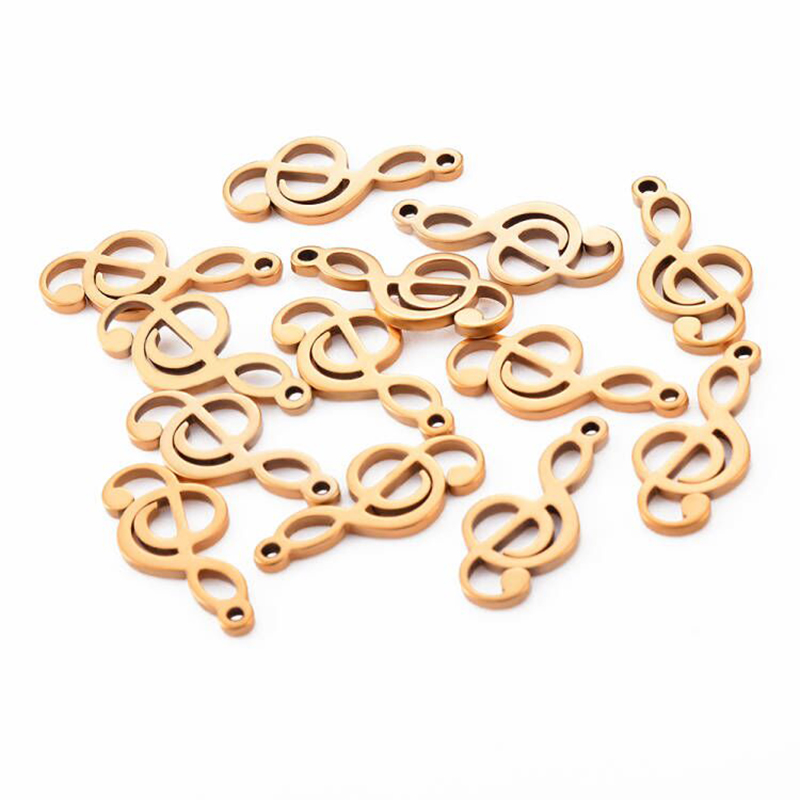 10pcs Charms Musical Note Stai - огляд і ціна Jewelry Making Notes