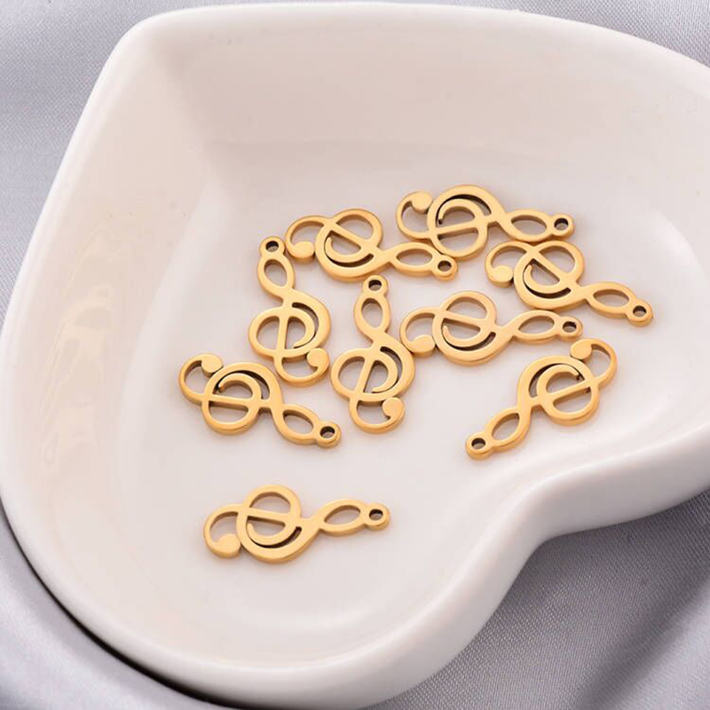 10pcs Charms Musical Note Stai - огляд і ціна Jewelry Making Notes