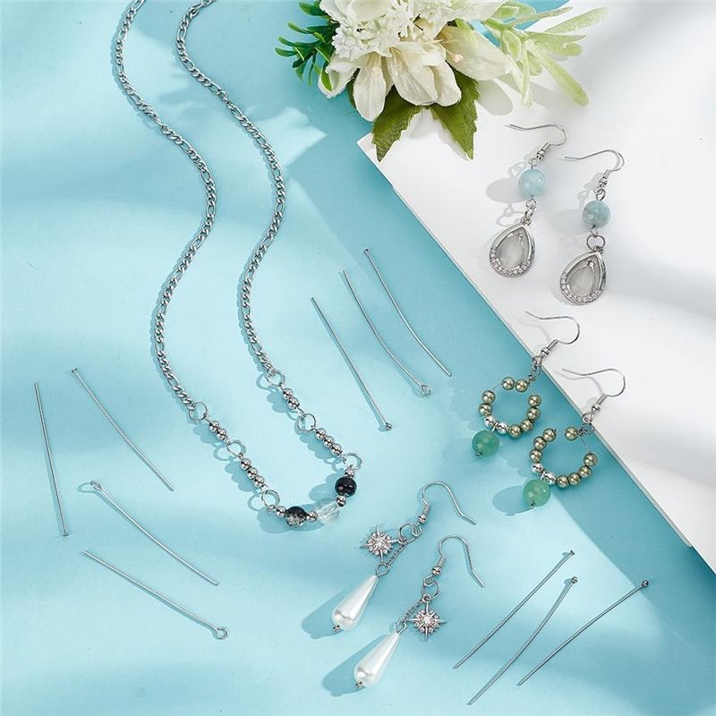 A01F-Hot 300 Pcs 1.6 Inch 304  - огляд і ціна Jewelry Making Eye Pins