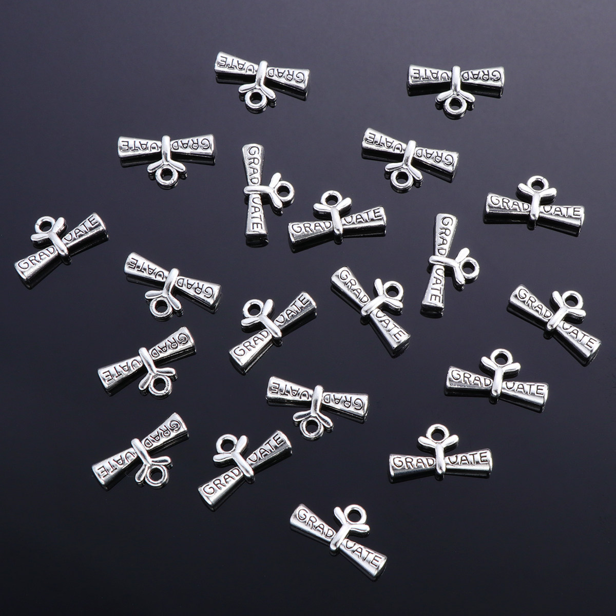 20Pcs Graduation Pendant Mini  - огляд і ціна Jewelry Making Diploma