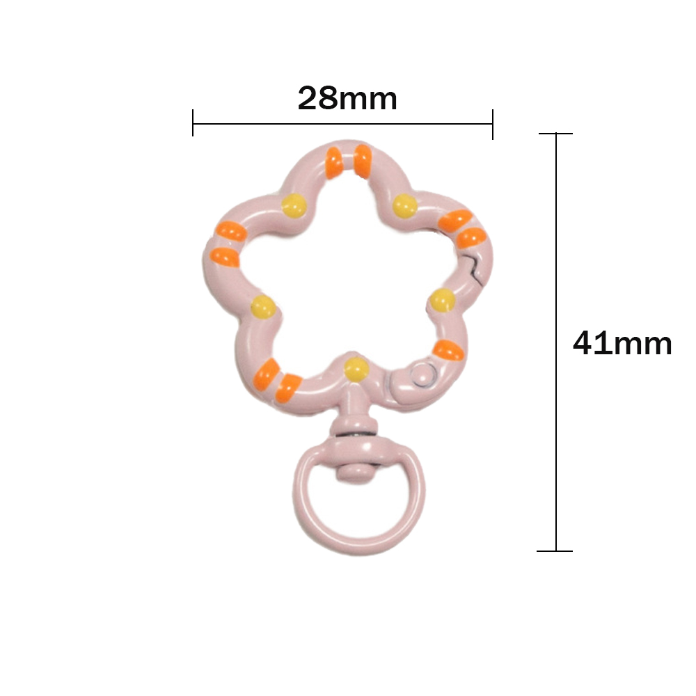5pcs Flower Metal Lobster Claw - огляд і ціна Jewelry Making Basics