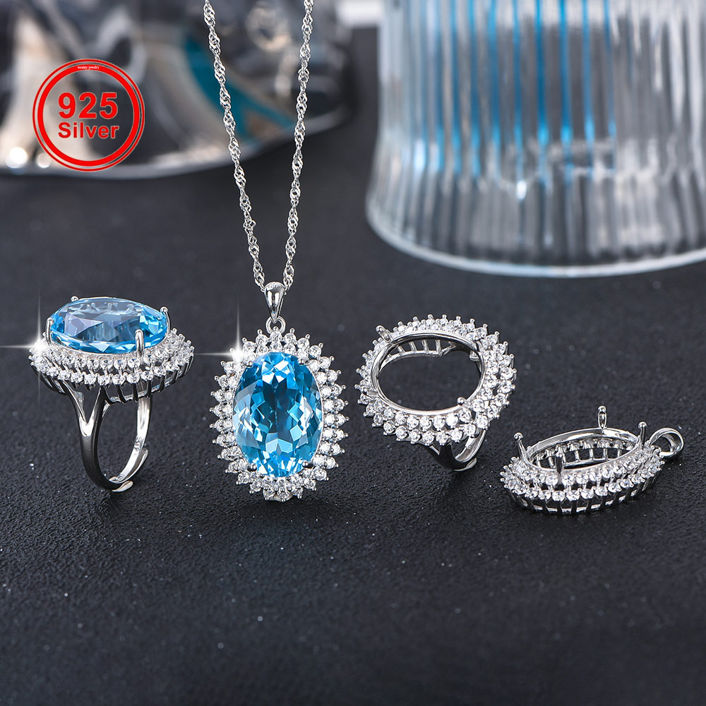 13x18mm S925 Sterling Silver R - огляд і ціна Jewelry Making With Stones
