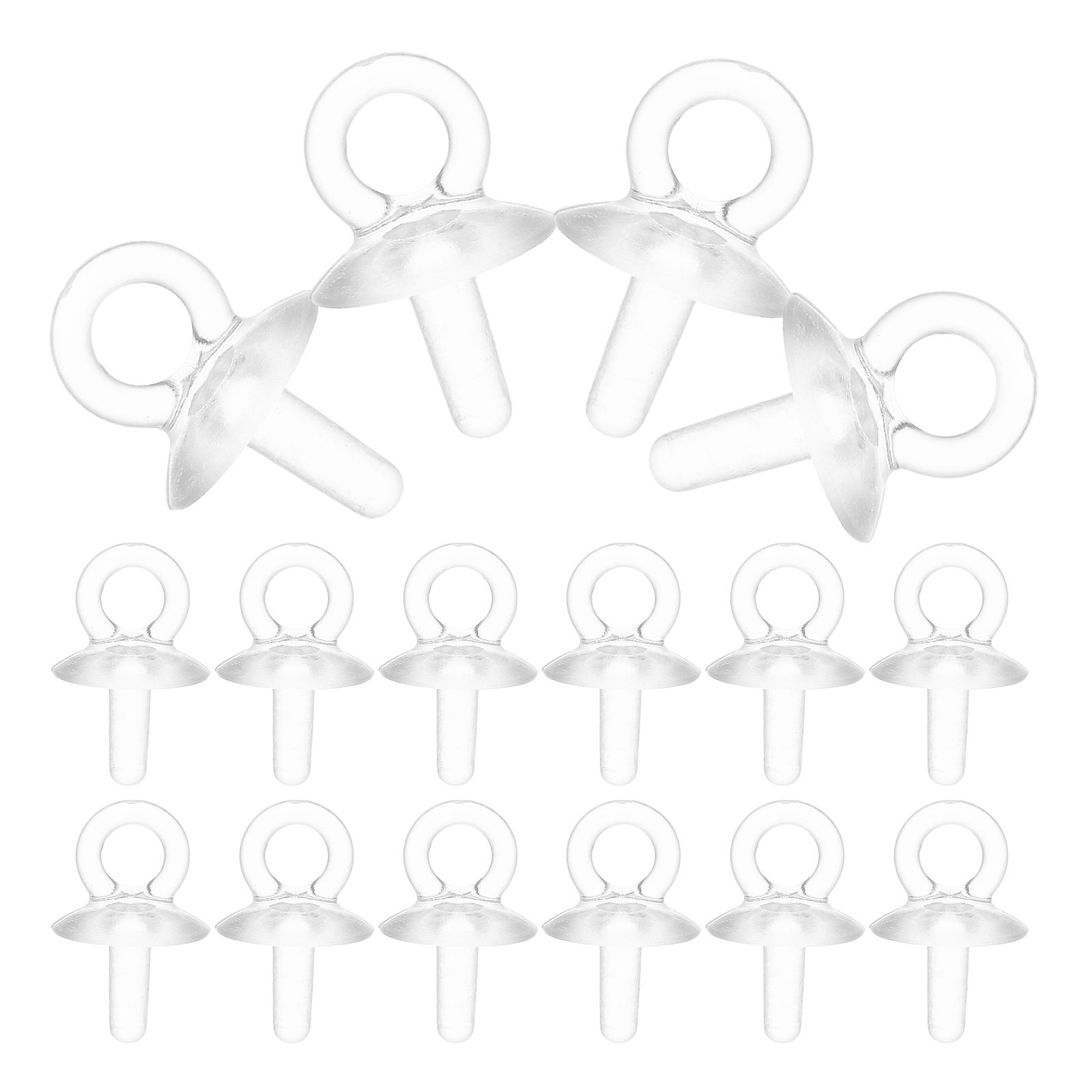 100Pcs Resin Cup Eye Pins Pear - огляд і ціна Jewelry Making Eye Pins