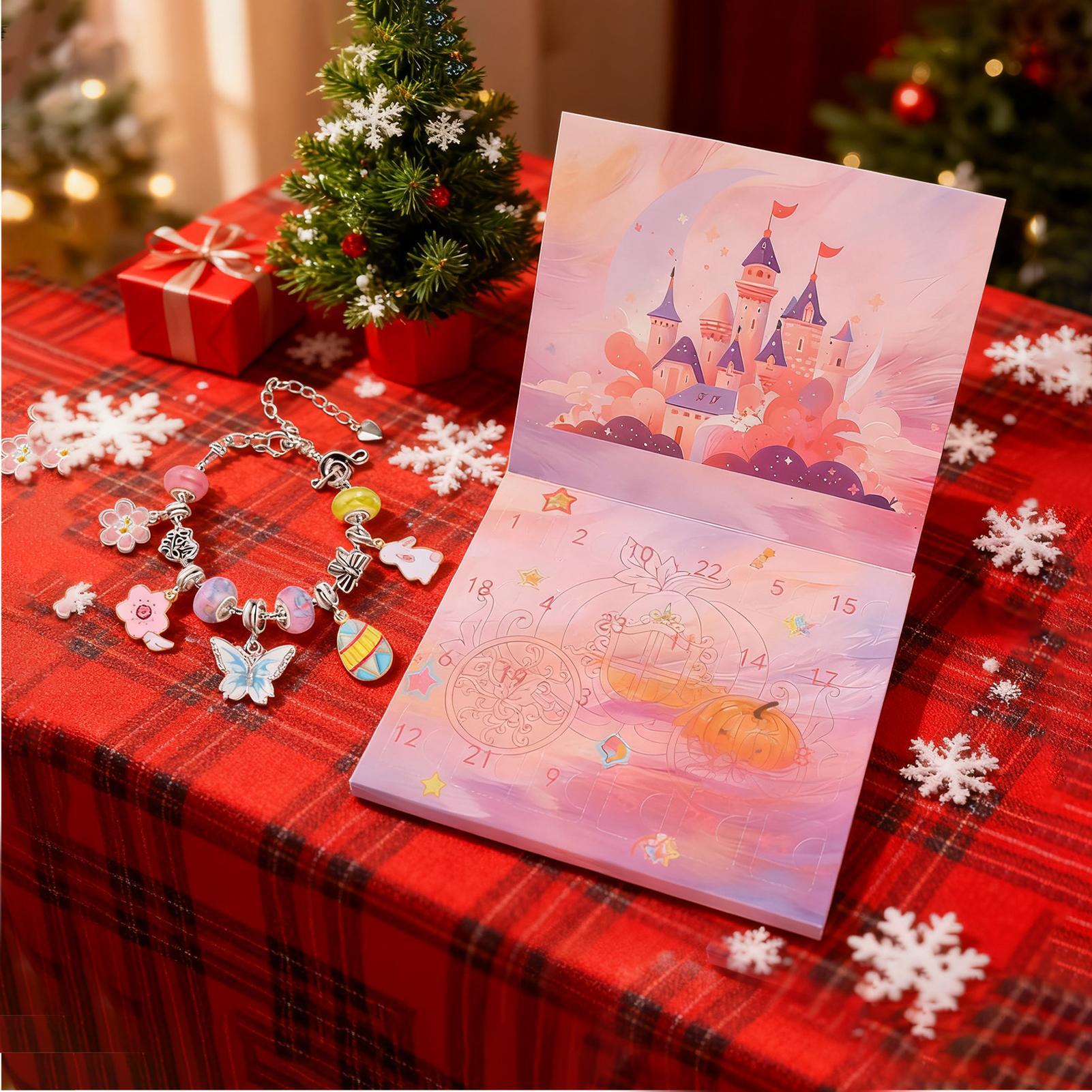 Bracelet Christmas Advent Girl - огляд і ціна Jewelry Making Advent Calendar