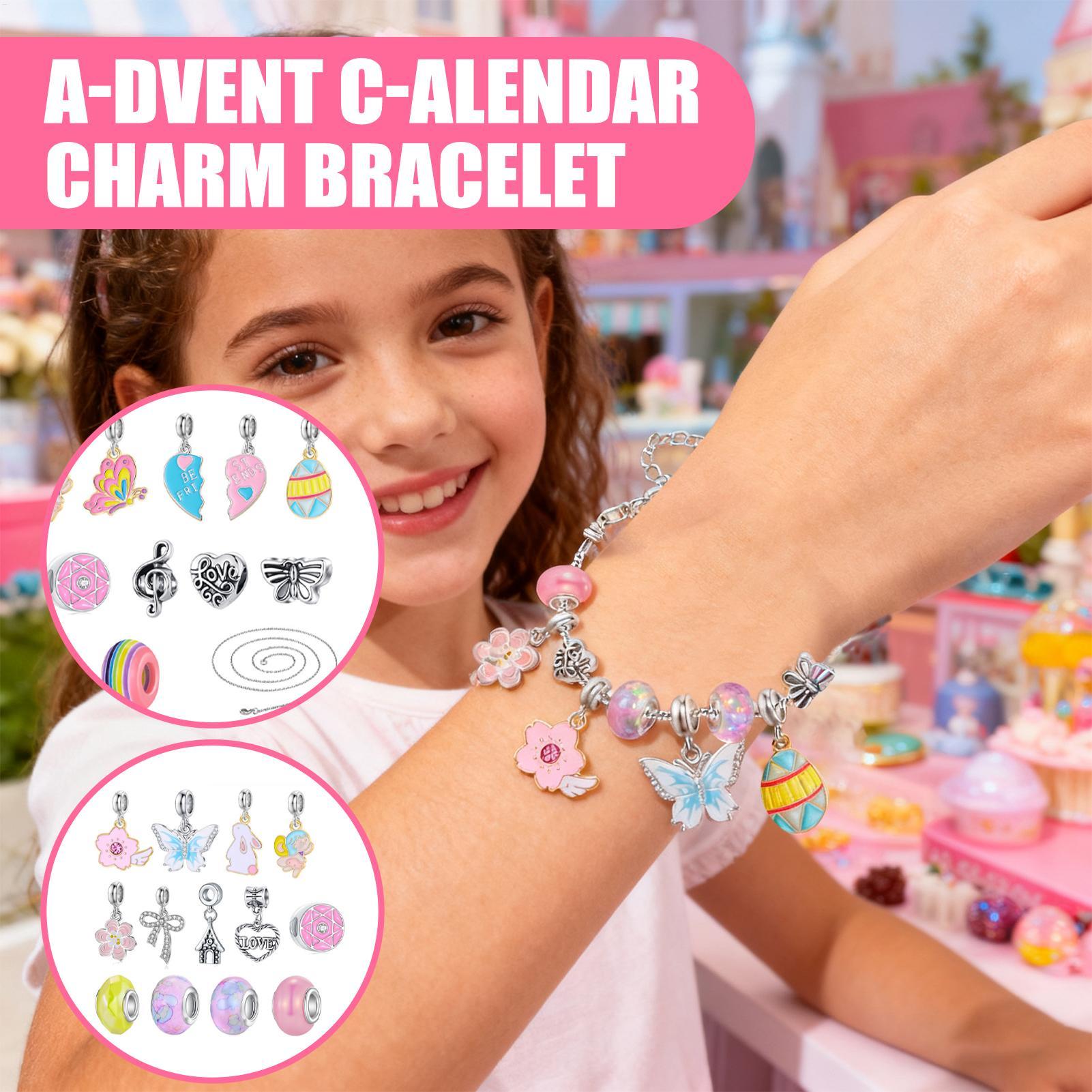 Bracelet Christmas Advent Girl - огляд і ціна Jewelry Making Advent Calendar