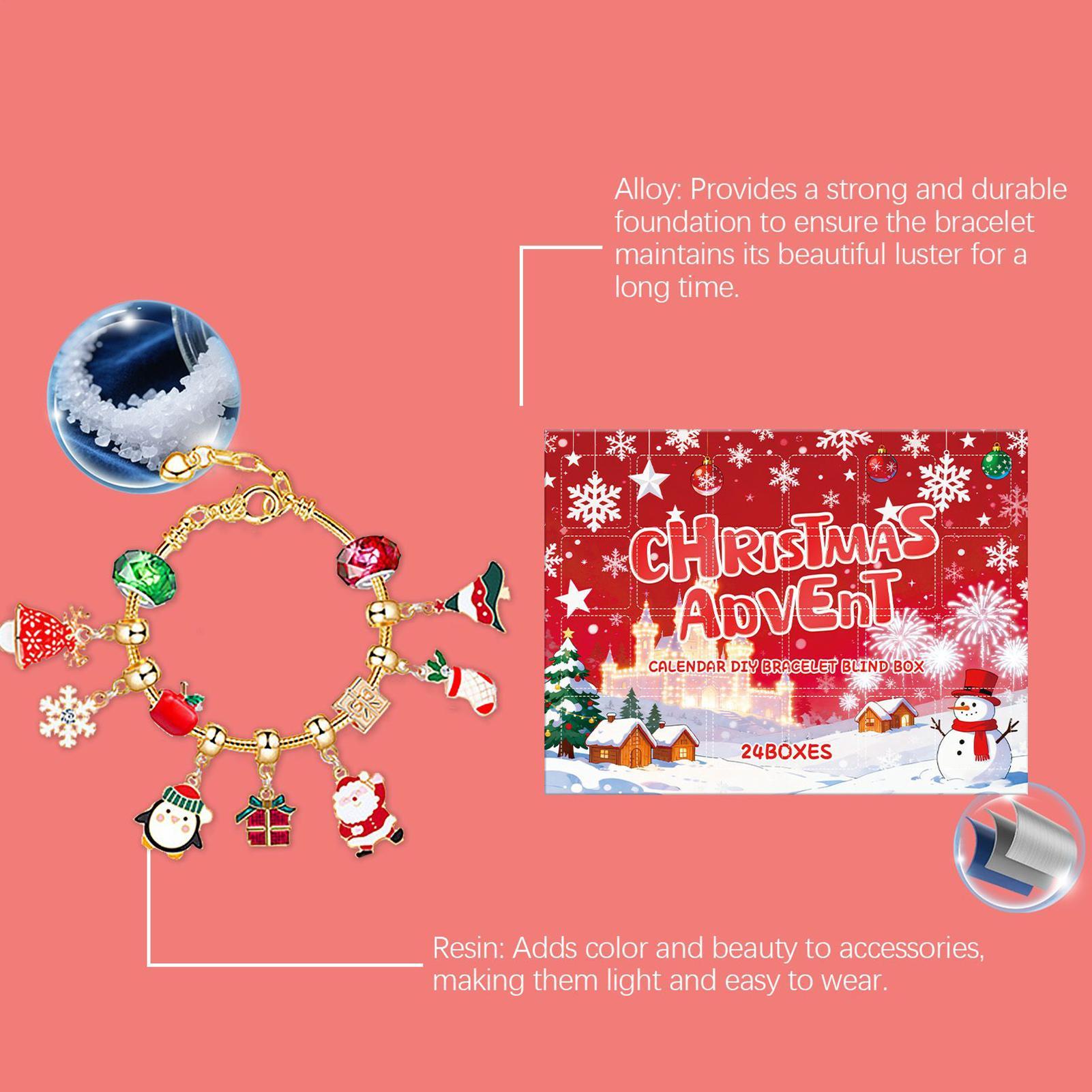 Jewelry Calendar Advent 24-Day - огляд і ціна Jewelry Making Advent Calendar