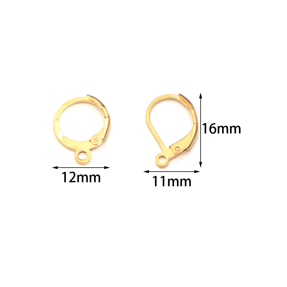 20pcs/lot Stainless Steel Ear  - огляд і ціна Jewelry Making Hardware