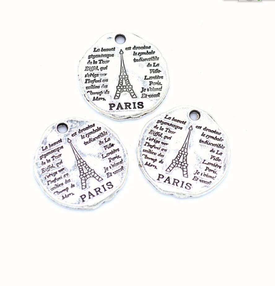 5pcs Charms Paris Eiffel Tower - огляд і ціна Jewelry Making Paris