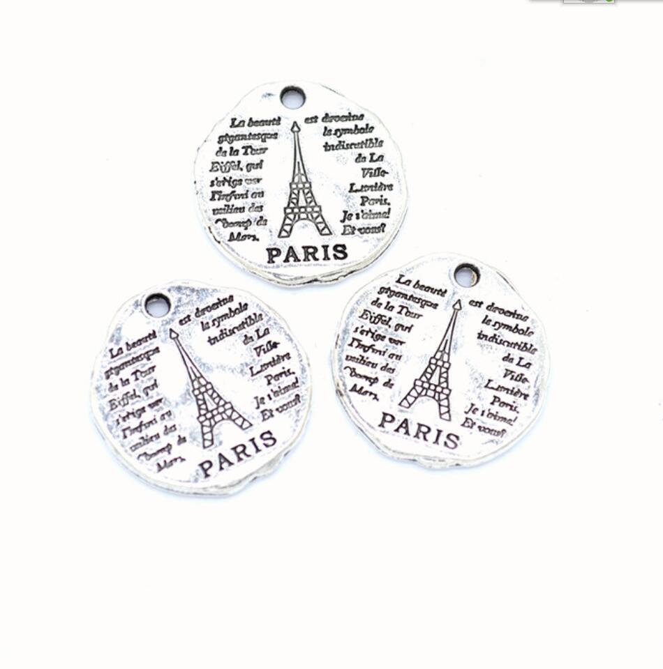 5pcs Charms Paris Eiffel Tower - огляд і ціна Jewelry Making Paris