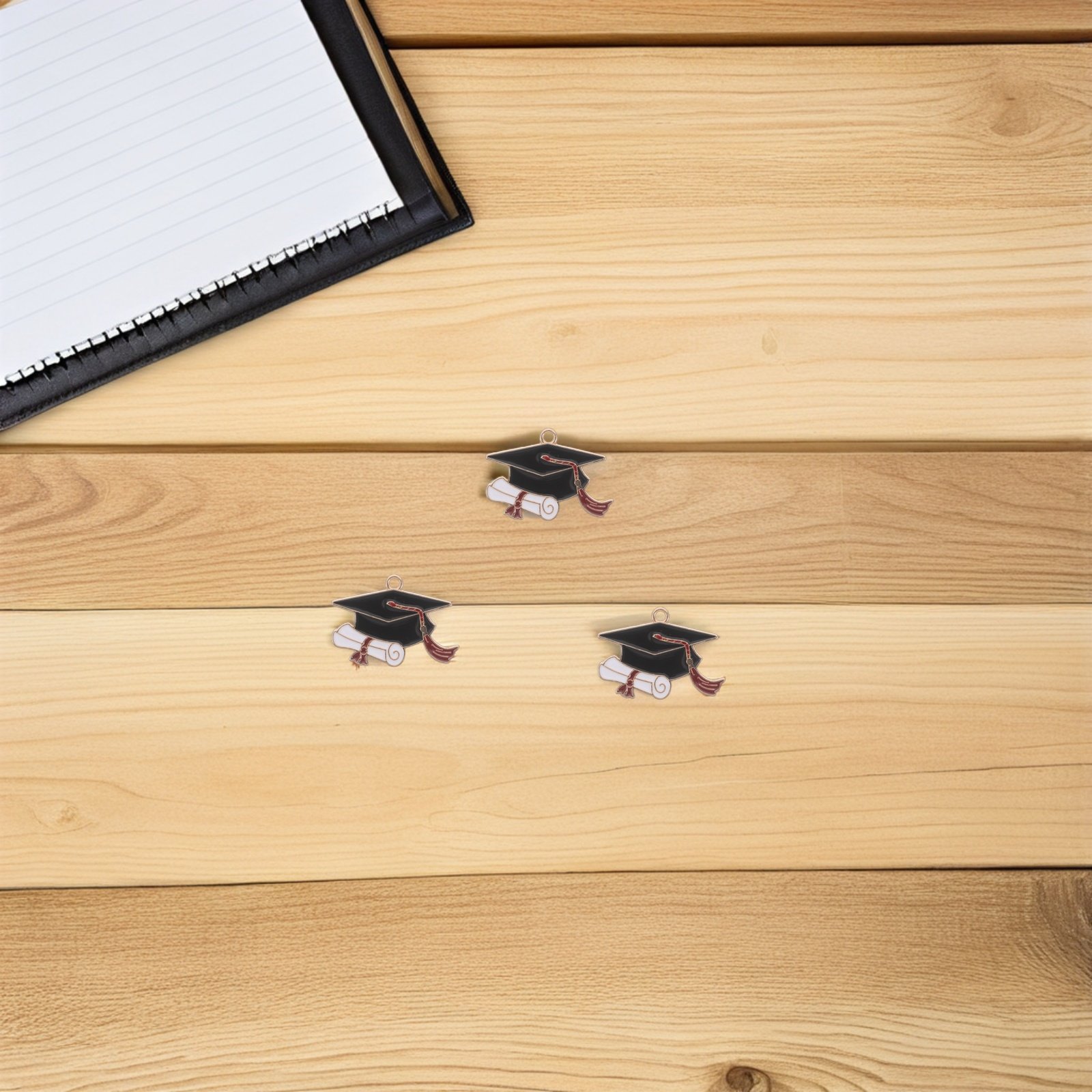 50Pcs Graduation Cap Charms Al - огляд і ціна Jewelry Making Diploma